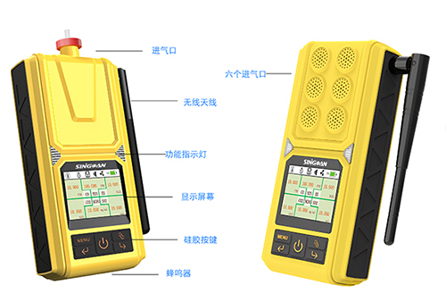 便攜復合式多合一氫氣探測儀